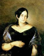 Dyck, Anthony van Portrait of Maria Luiza Panasco oil on canvas